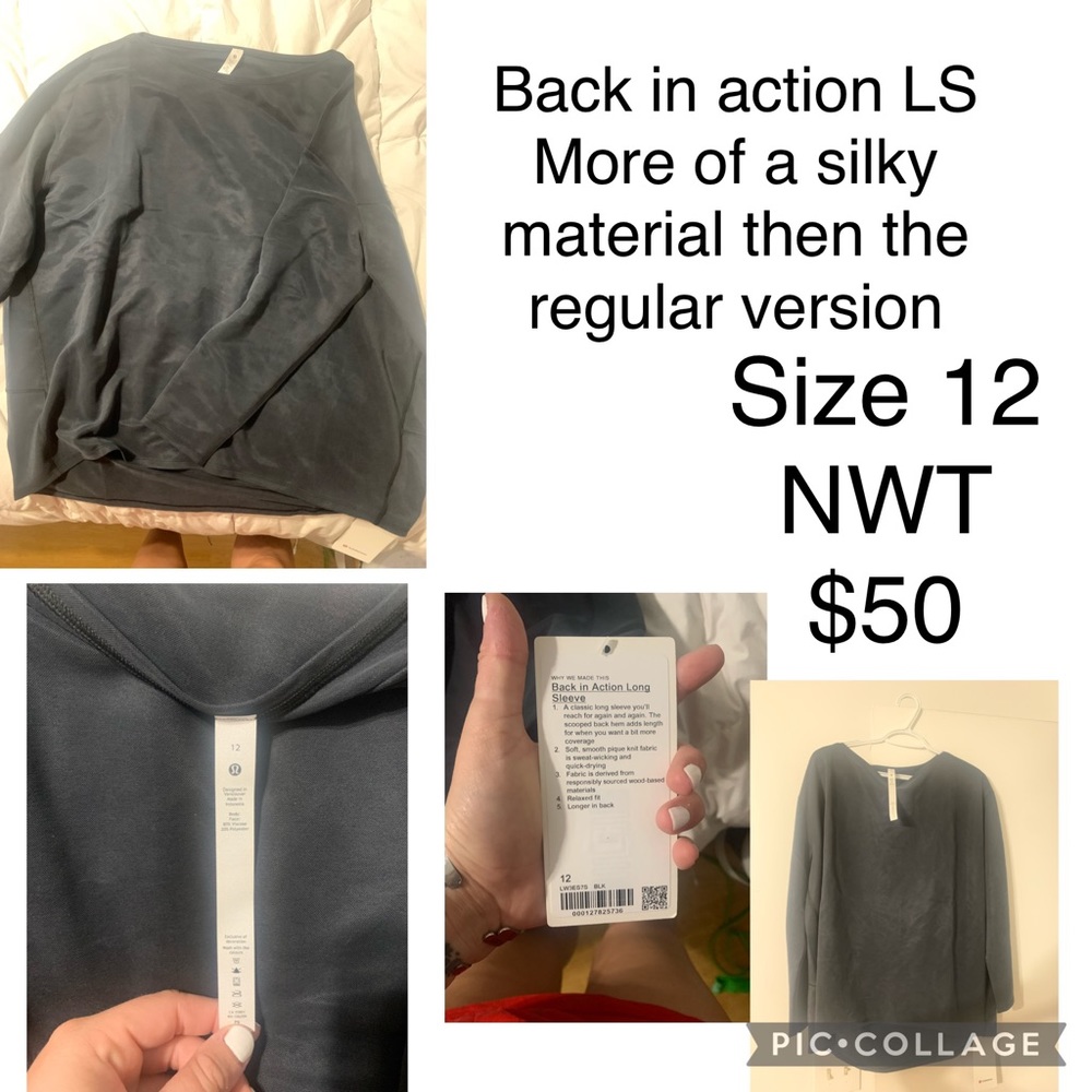 Lululemon Back In Action LS